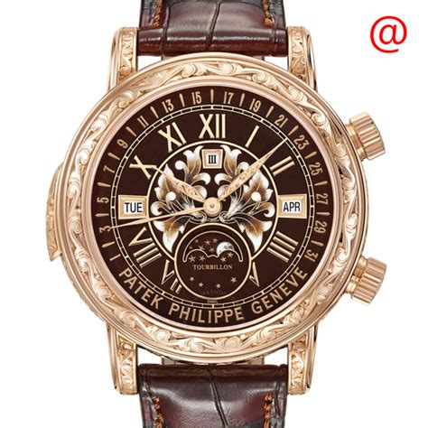 patek philippe grand complications tourbillon automatic watch in steel|Patek Philippe 6002r.